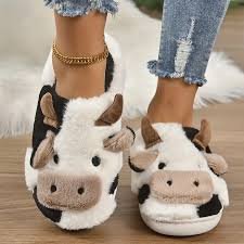 Cow Slippers