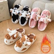 Cow Slippers